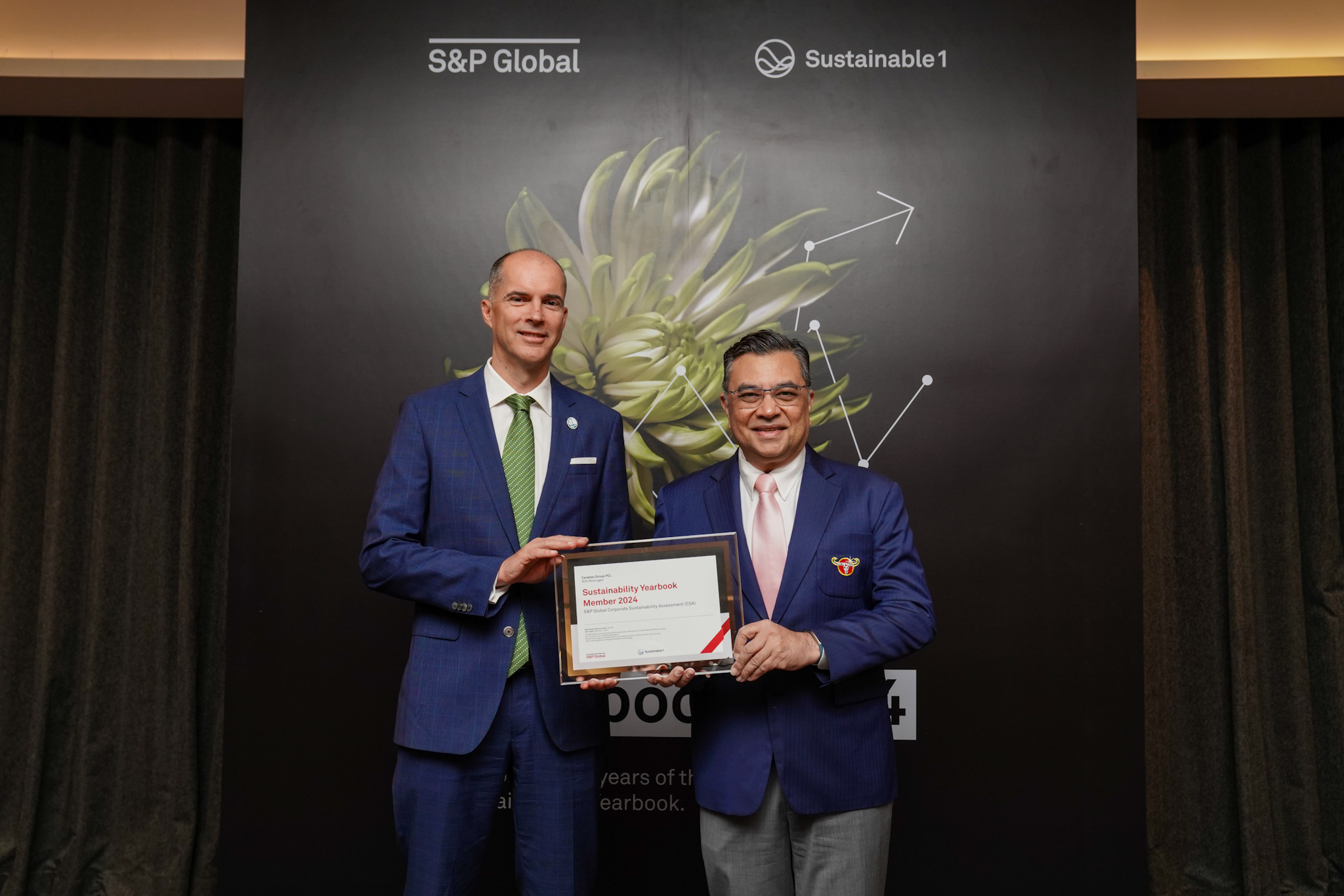 คาราบาวกรุ๊ป รับรางวัลบริษัทยั่งยืนระดับโลก จาก S&P Global  ย้ำวิสัยทัศน์ “World Class Product, World Class Brand”